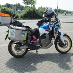 Netherlands - My bike, Alicia Twining, looked after me all the way
